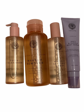 Lacuna Hydrating Skincare Bundle ( 4 ) NEW